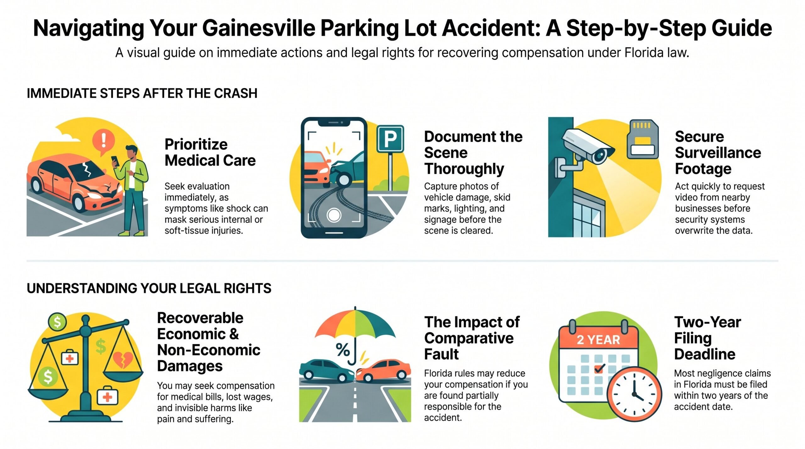 Navigating Gainesville Parking Lot Accidents