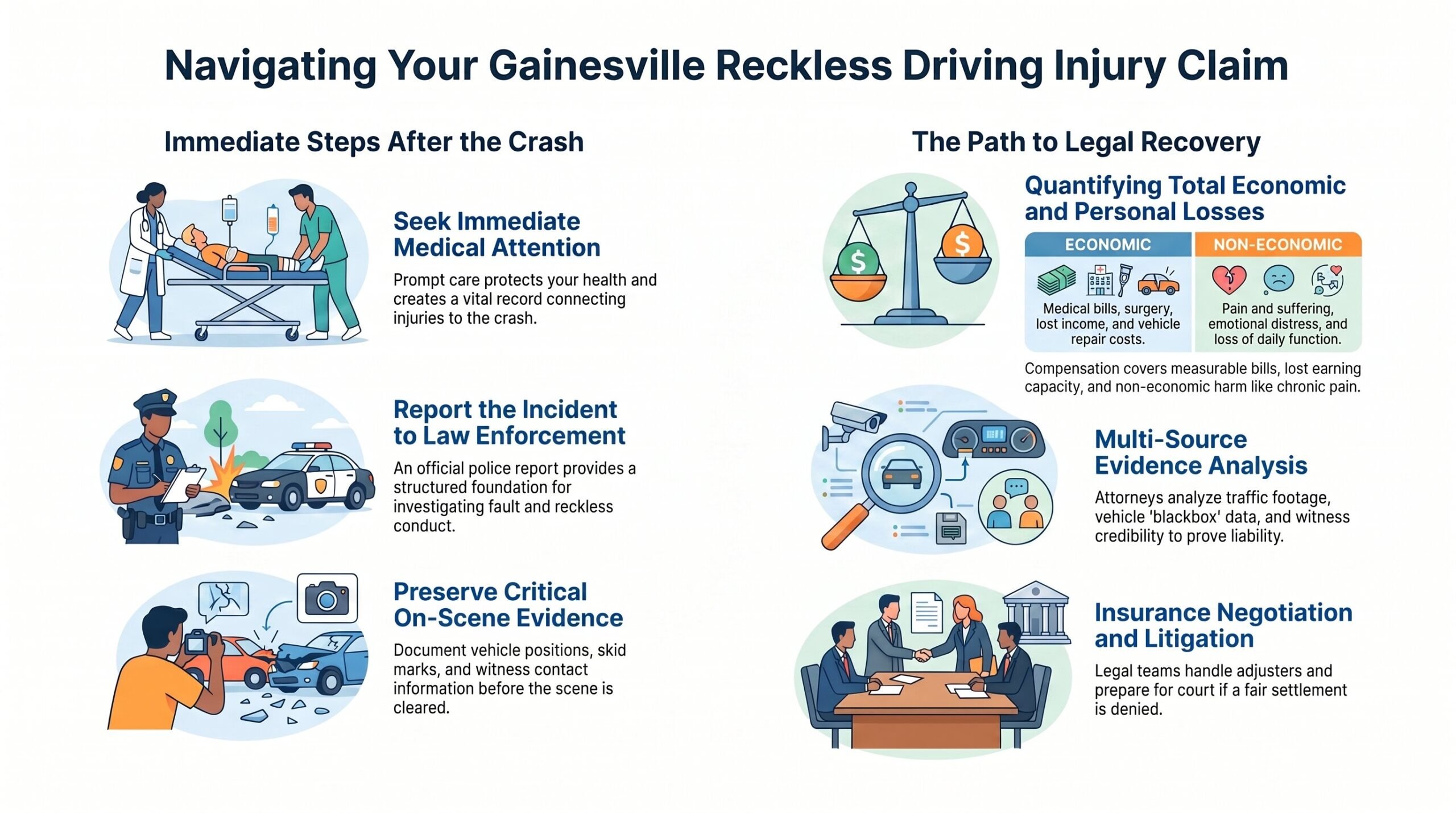 Reckless Driving Injury Claim Guide