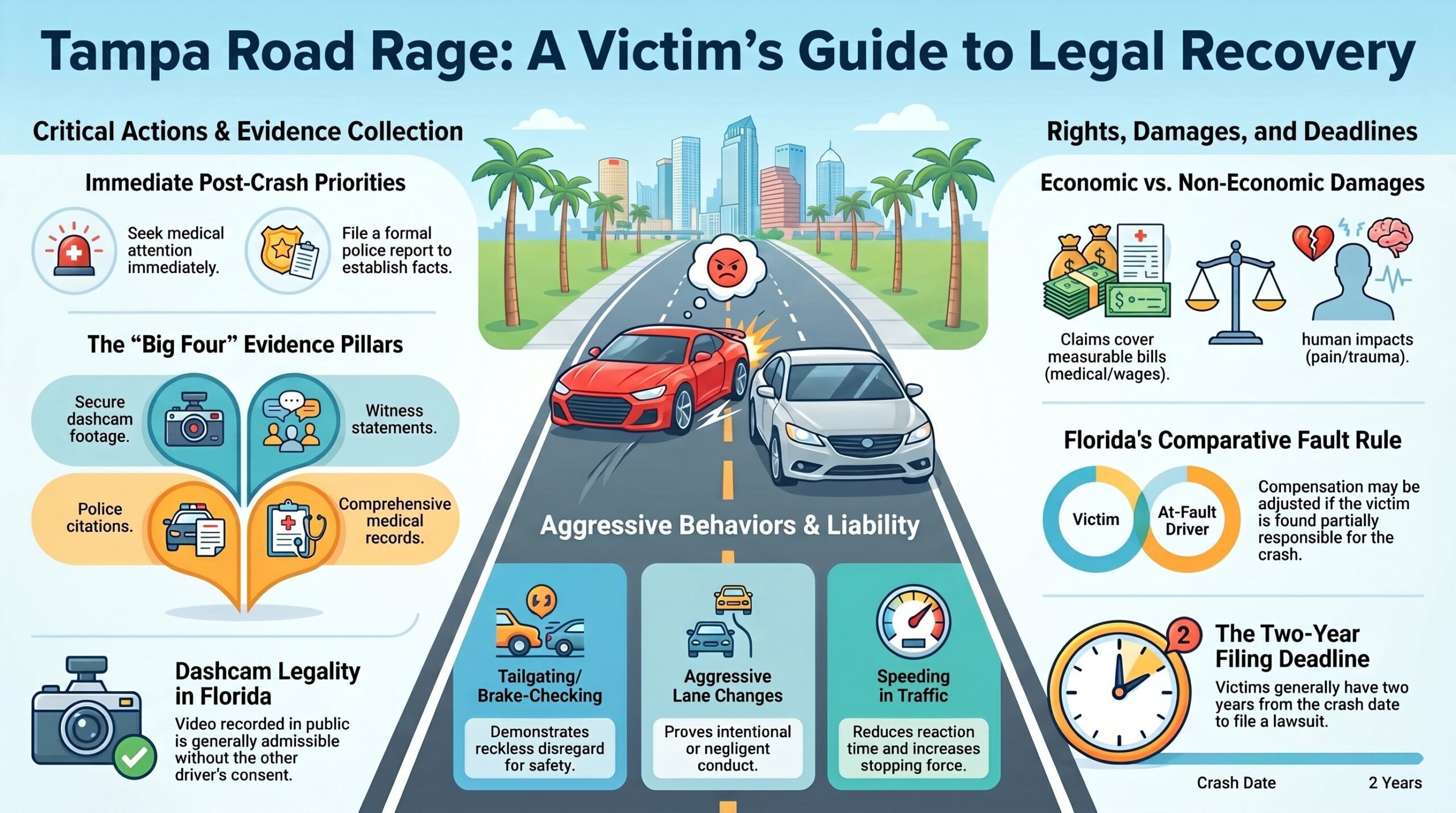 Road Rage Legal Recovery Guide