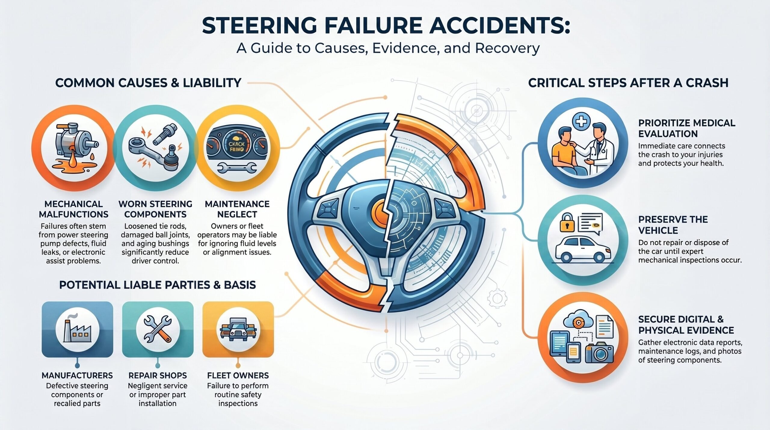 Steering Failure Accident Recovery Guide