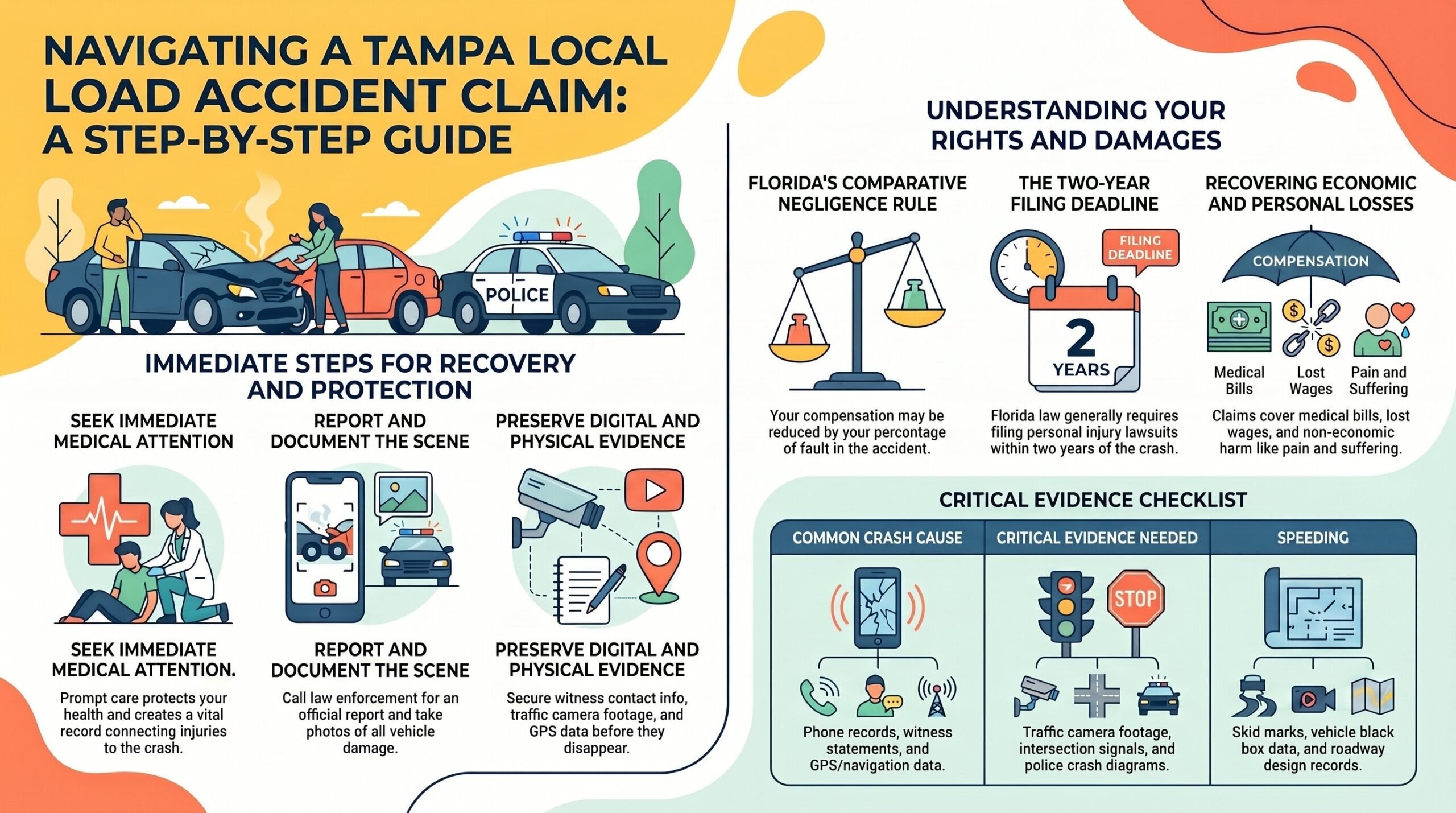 Guía de Reclamación por Accidentes en Tampa