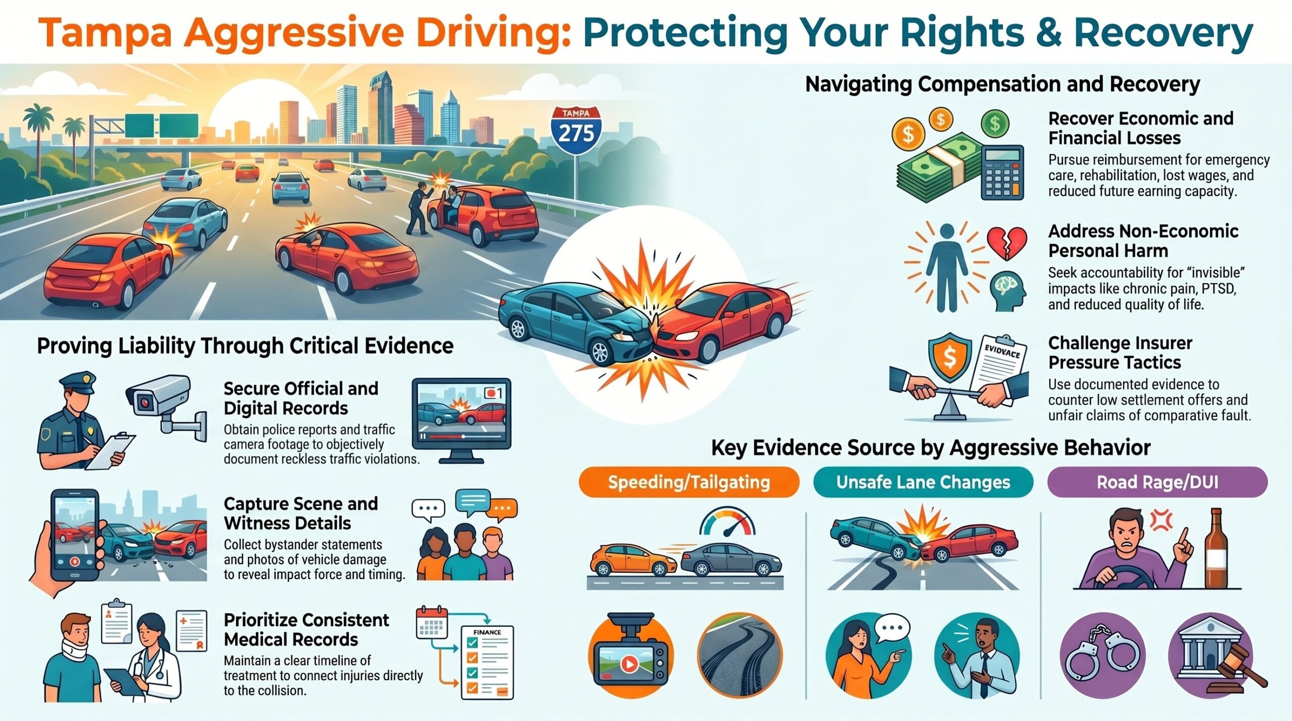 Tampa Aggressive Driving Legal Guide