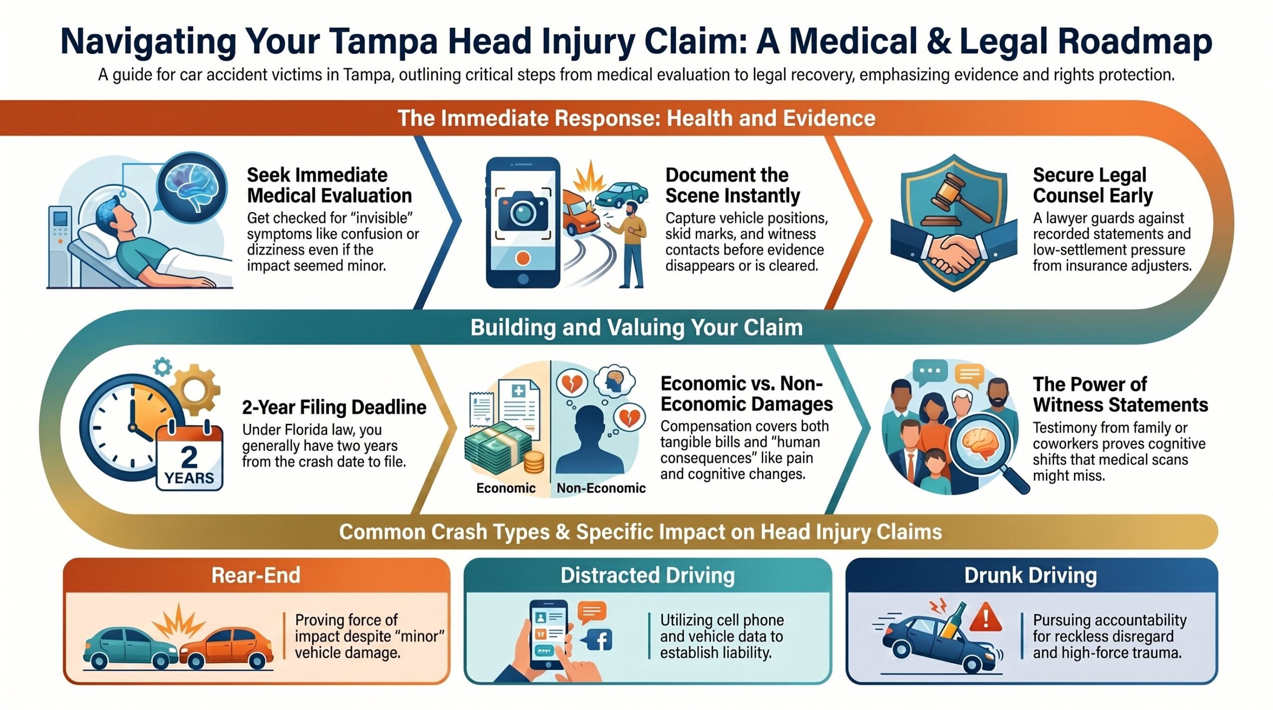 Tampa Head Injury Claim Roadmap