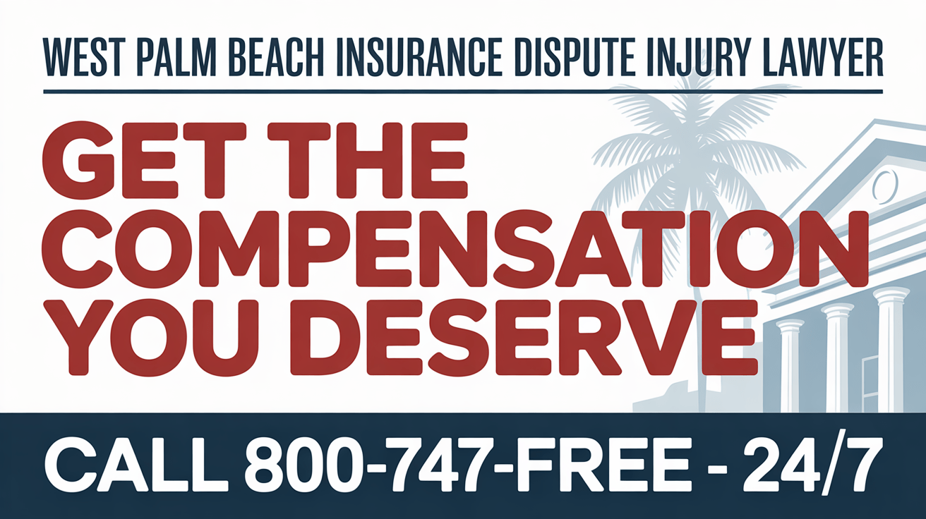 Abogado de Lesiones por Disputa de Seguros en West Palm Beach