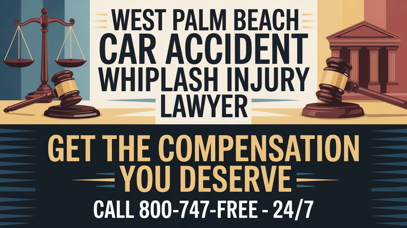 West Palm Beach Car Accident Whiplash Injury Lawyer