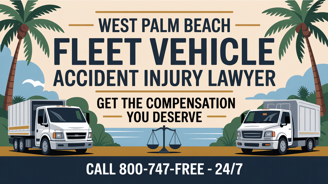 Abogado de Lesiones por Accidentes de Vehículos de Flota en West Palm Beach