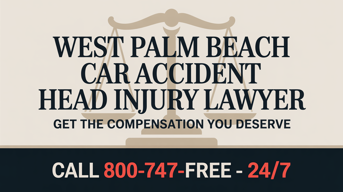 West Palm Beach Car Accident Head Injury Lawyer
