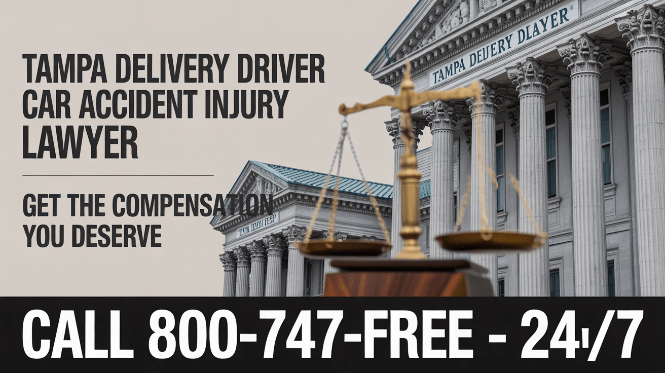 Tampa Delivery Driver Car Accident Injury Lawyer