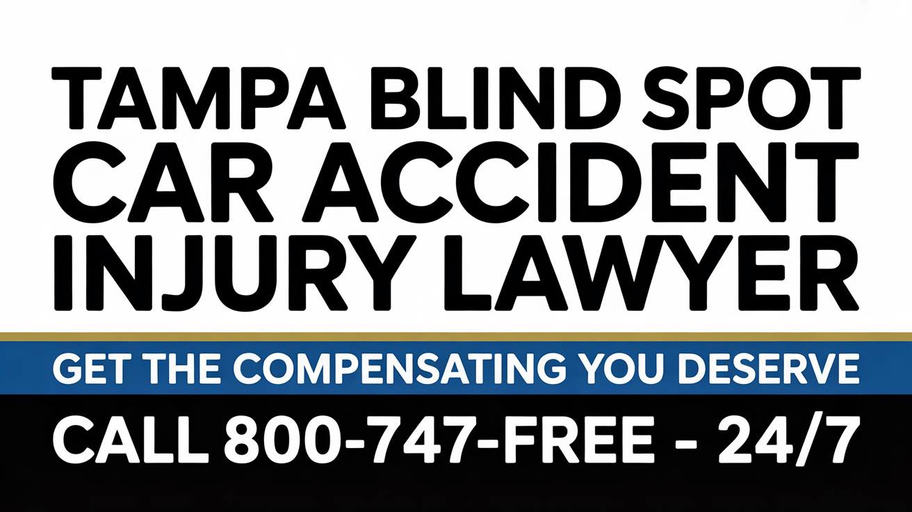 Abogado de Lesiones por Accidente de Coche en un Punto Ciego en Tampa
