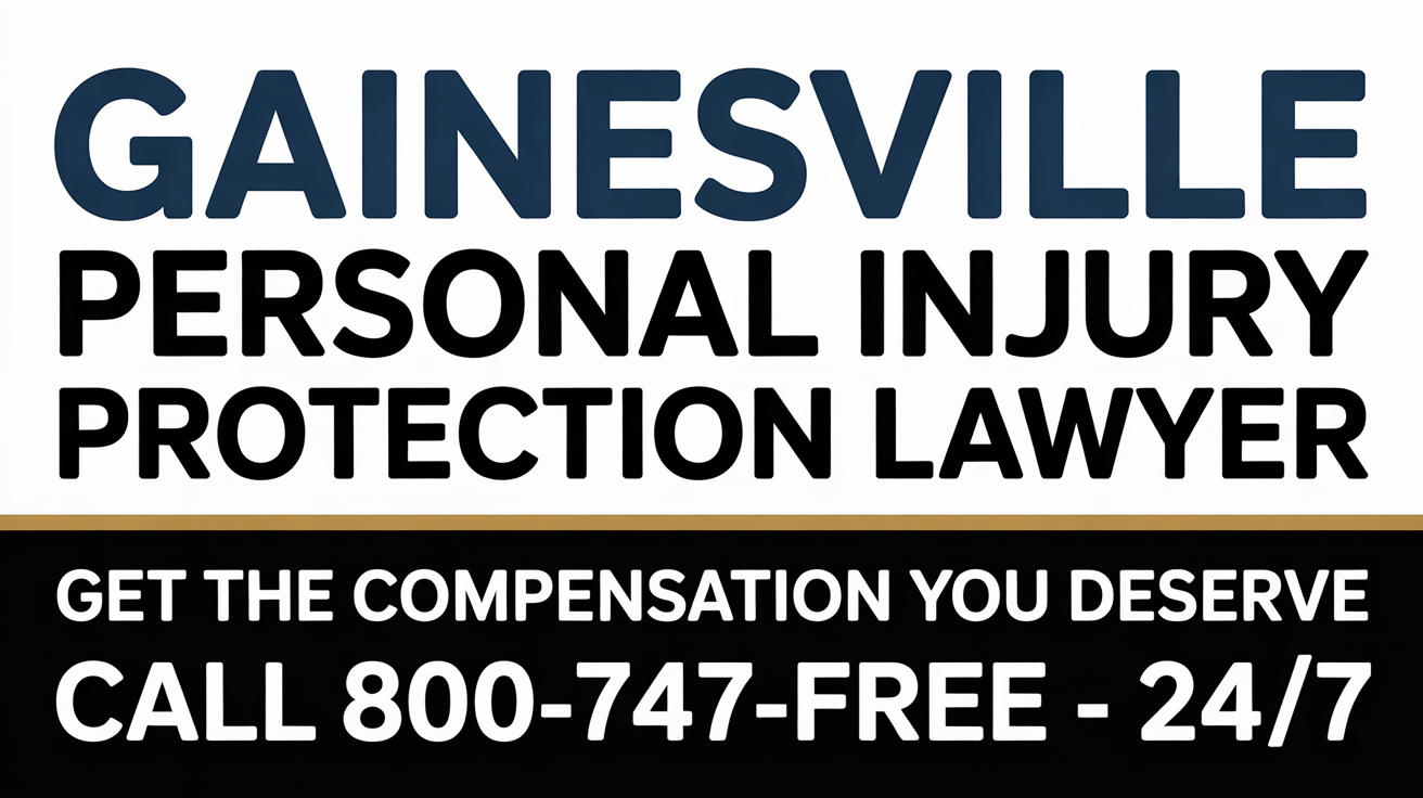 Abogado de Lesiones Personales de Protección (PIP) en Gainesville