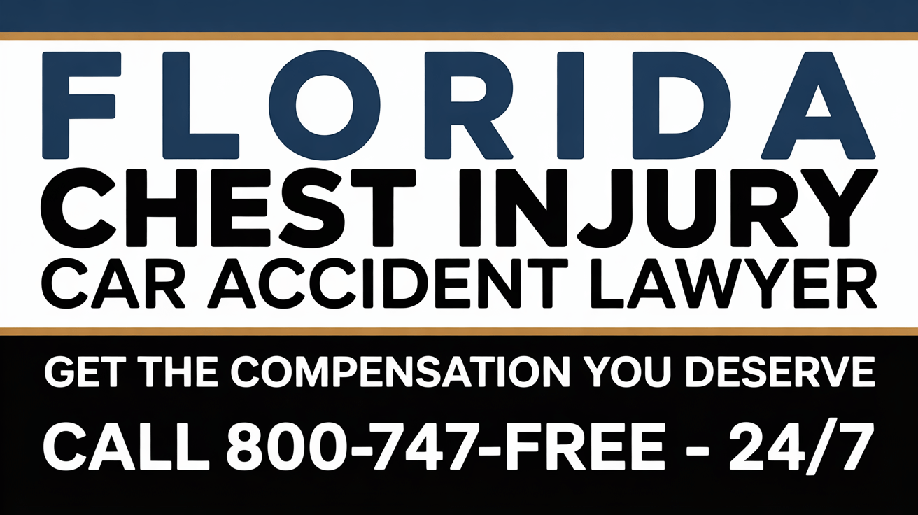Abogado de lesiones por accidente automovilístico en el pecho de Florida
