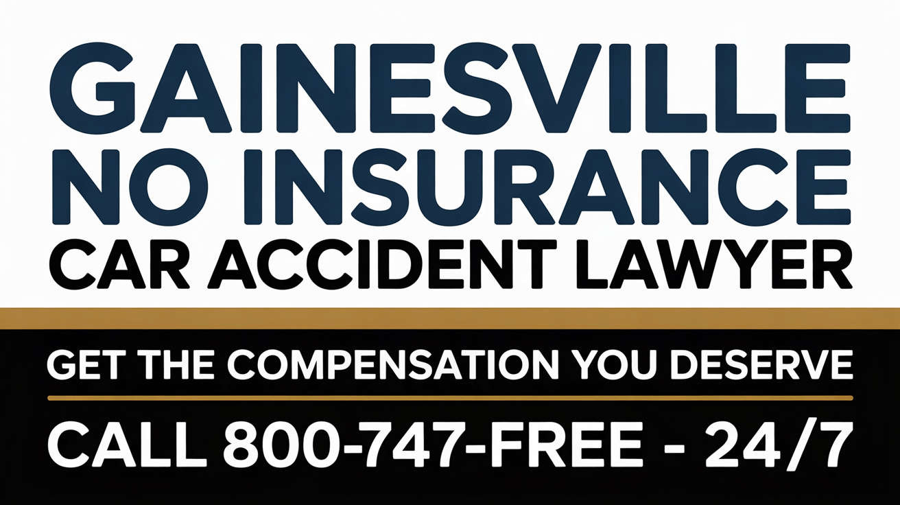 Gainesville No Insurance Car Accident Injury Lawyer