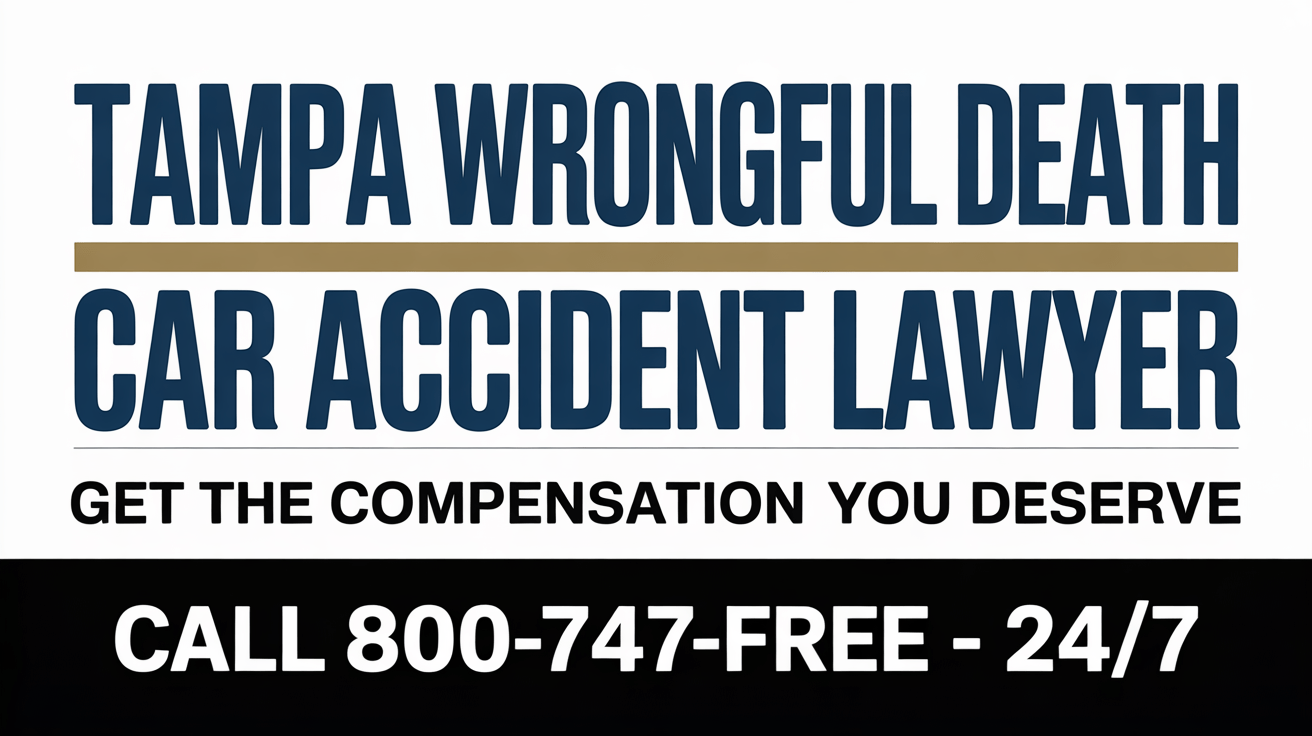 Abogado de lesiones por accidente de automóvil en Tampa por muerte por negligencia