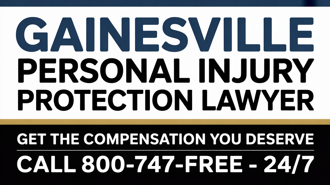 Abogado de Lesiones Personales de Protección (PIP) en Gainesville
