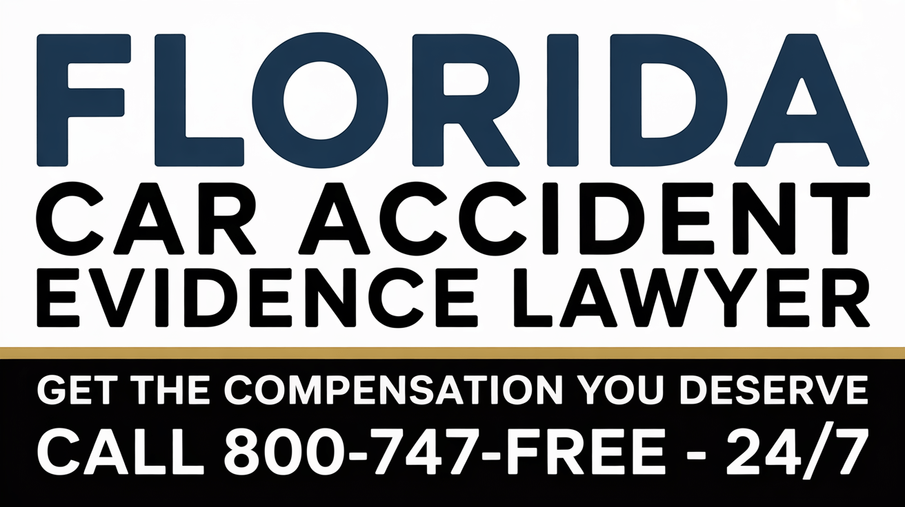 Florida Car Accident Evidence Injury Lawyer