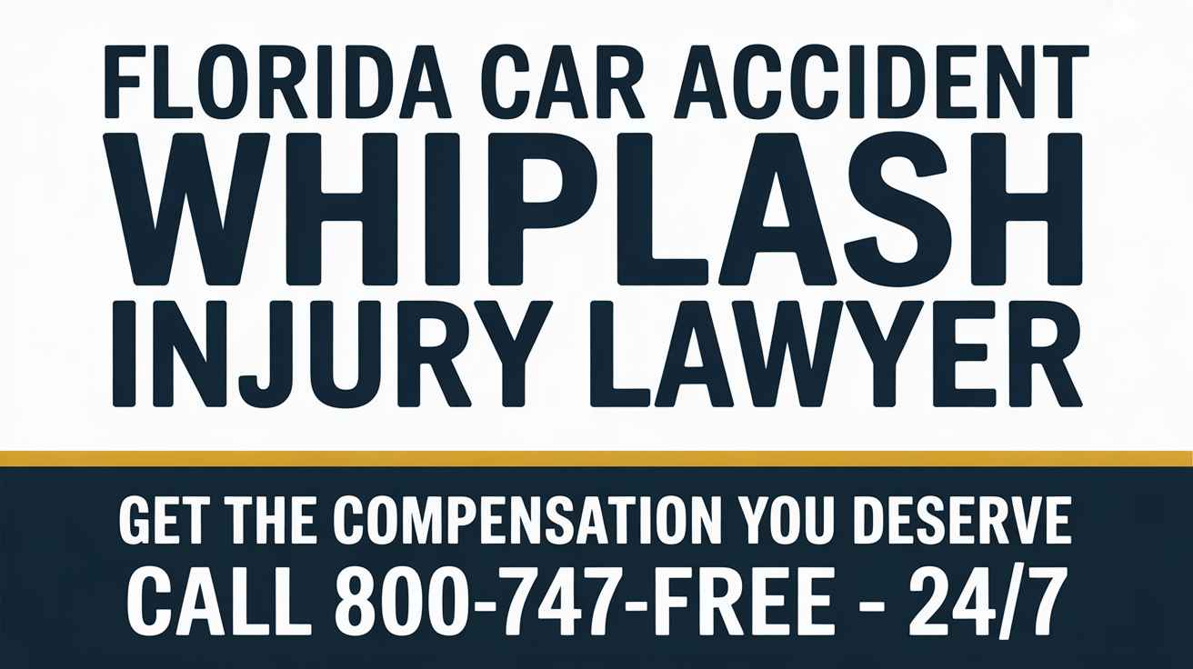 Florida Car Accident Whiplash Injury Lawye
