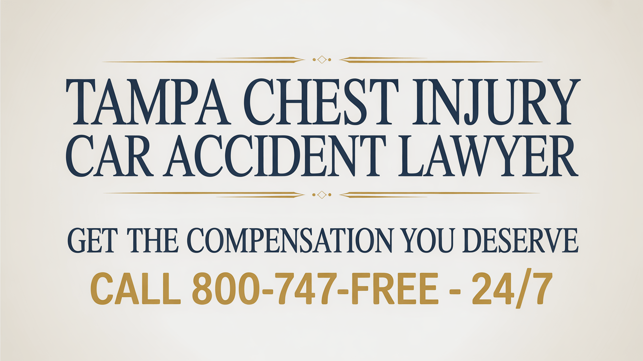 Abogado de lesiones por accidente automovilístico en Tampa