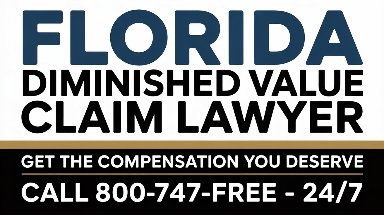 Florida Diminished Value Claim Injury Lawyer