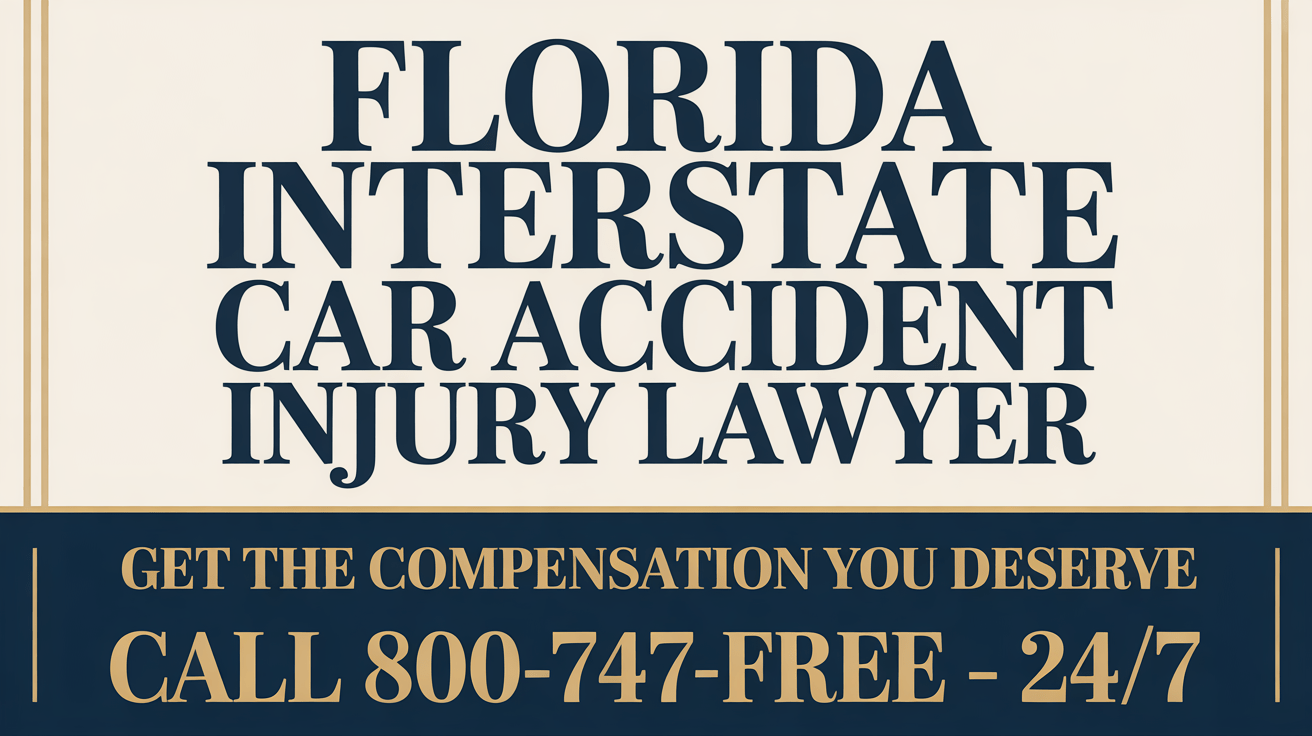 Florida Interstate Car Accident Injury Lawyer 