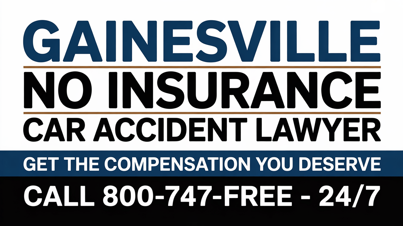 Gainesville No Insurance Car Accident Injury Lawyer