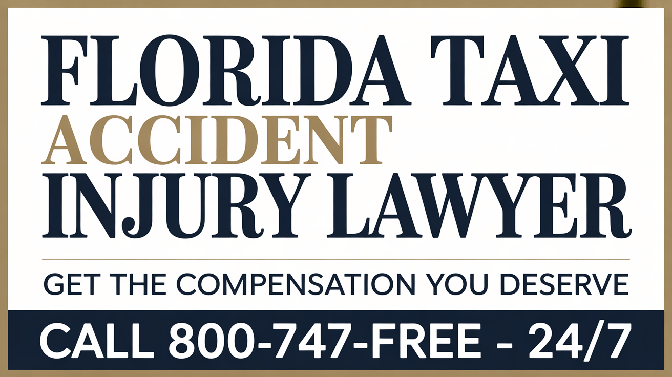 Abogado de Lesiones por Accidentes de Taxi en Florida