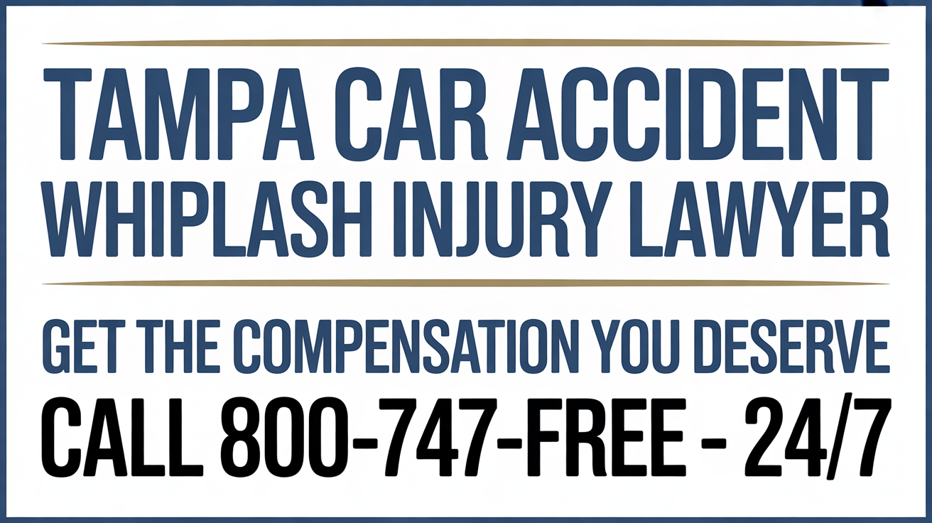 Abogado de Lesiones por Latigazo Cervical en Accidente de Auto en Tampa
