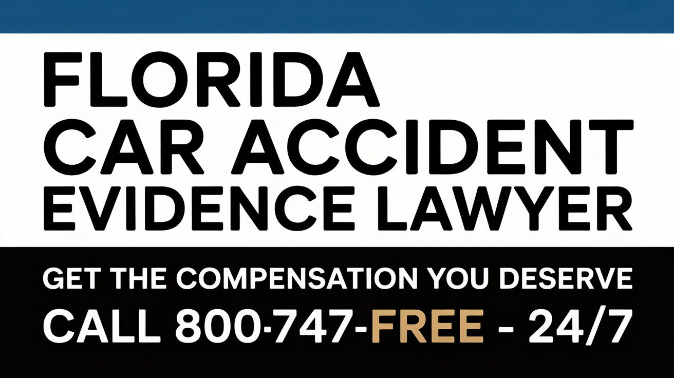 Florida Car Accident Evidence Injury Lawyer
