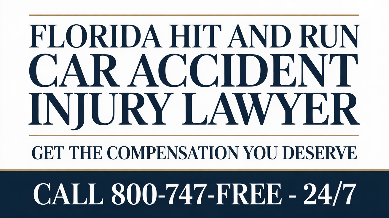 Florida Hit And Run Car Accident Injury Lawyer
