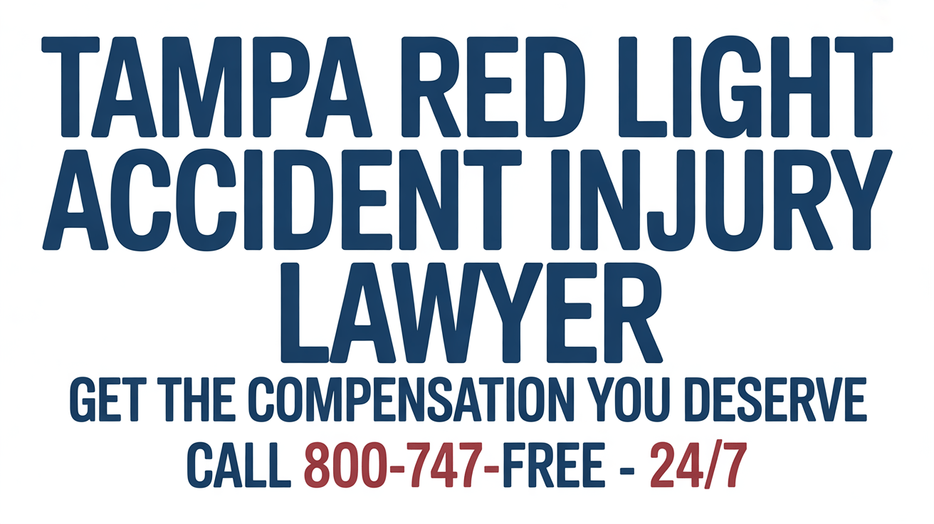 Tampa Red Light Accident Injury Lawyer