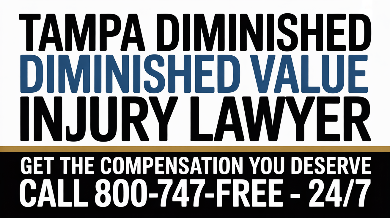 Abogado de lesiones por valor disminuido en Tampa