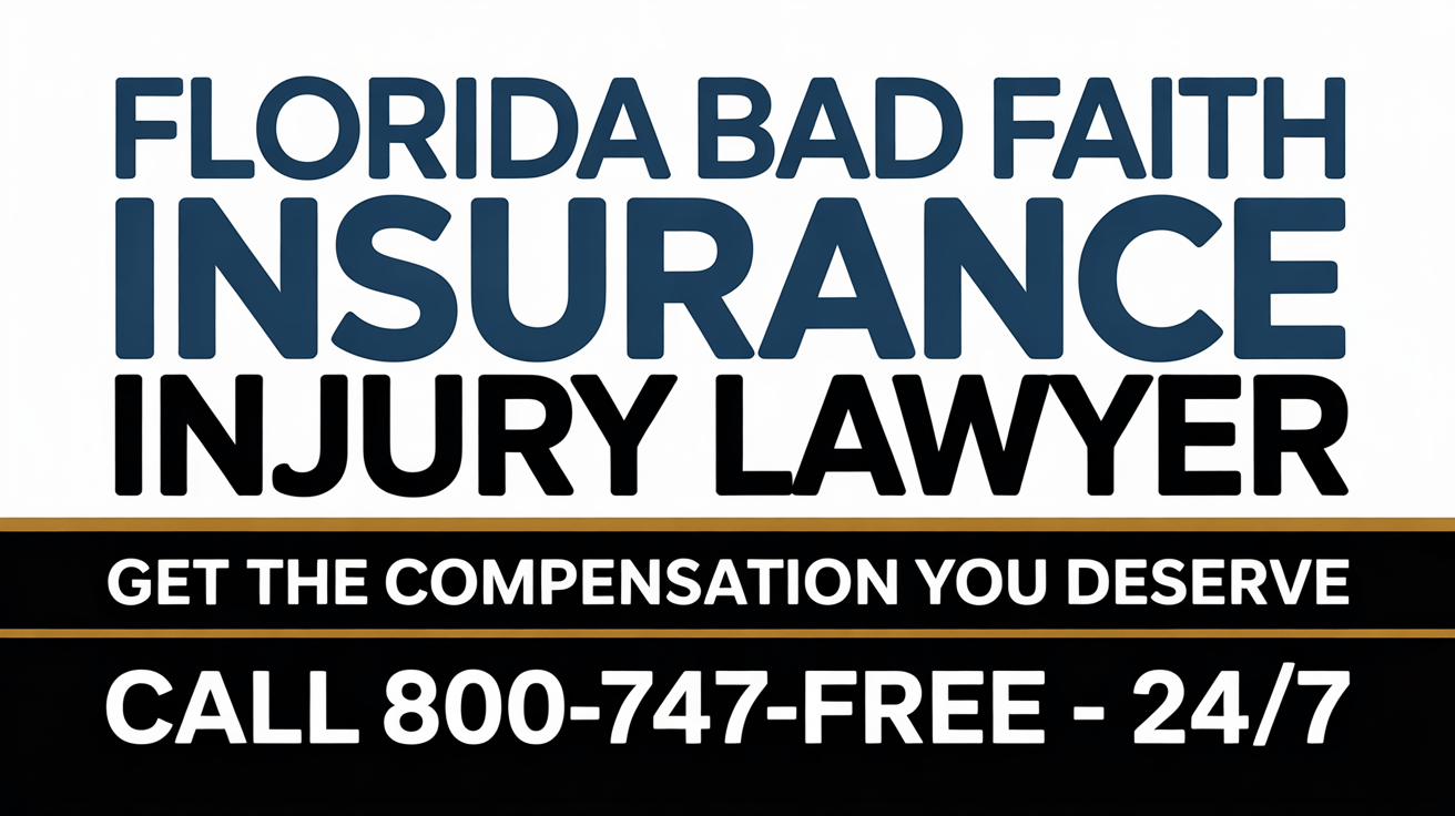 Legal Rights of Florida Bad Faith Insurance Injury Victims
