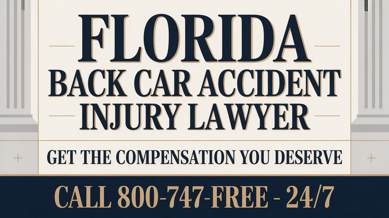 Florida Back Car Accident Injury Lawyer 