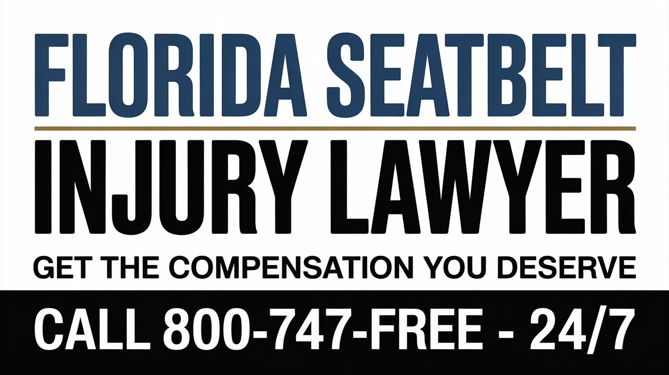 Florida Seatbelt Injury Lawyer