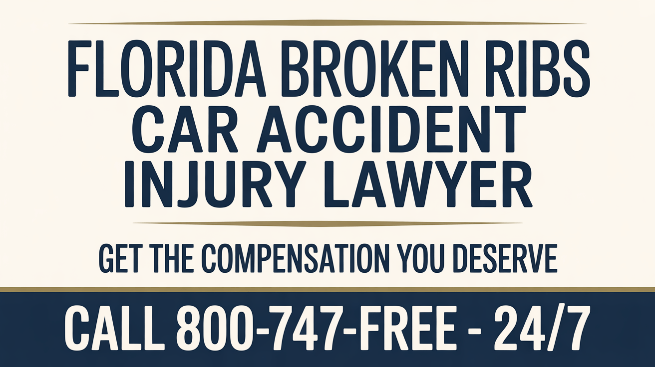 Florida Broken Ribs Car Accident Injury Lawyer