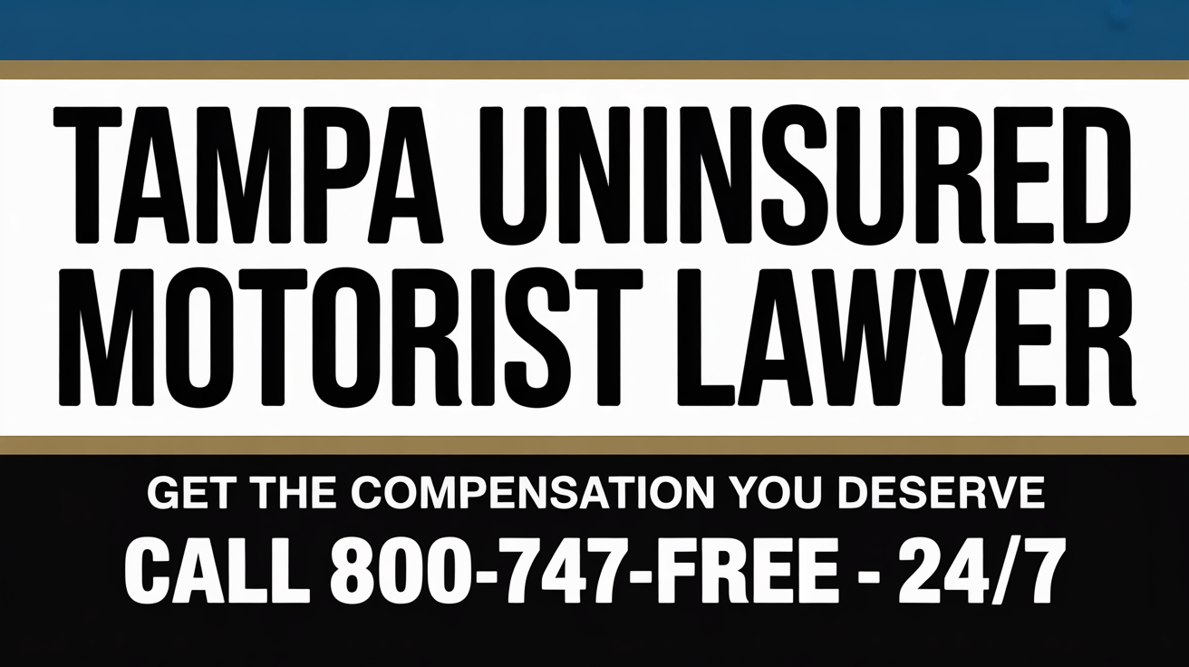 Abogado de lesiones por accidente de conductor no asegurado en Tampa