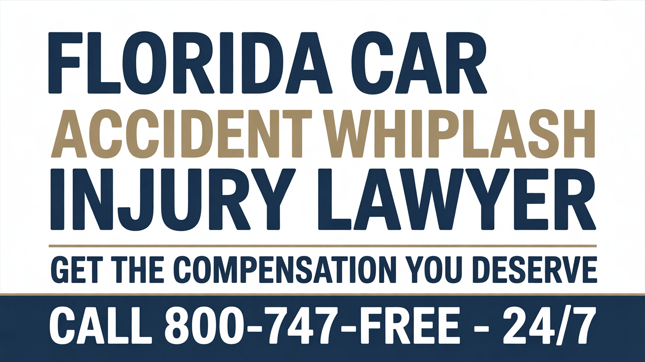 Florida Car Accident Whiplash Injury Lawye