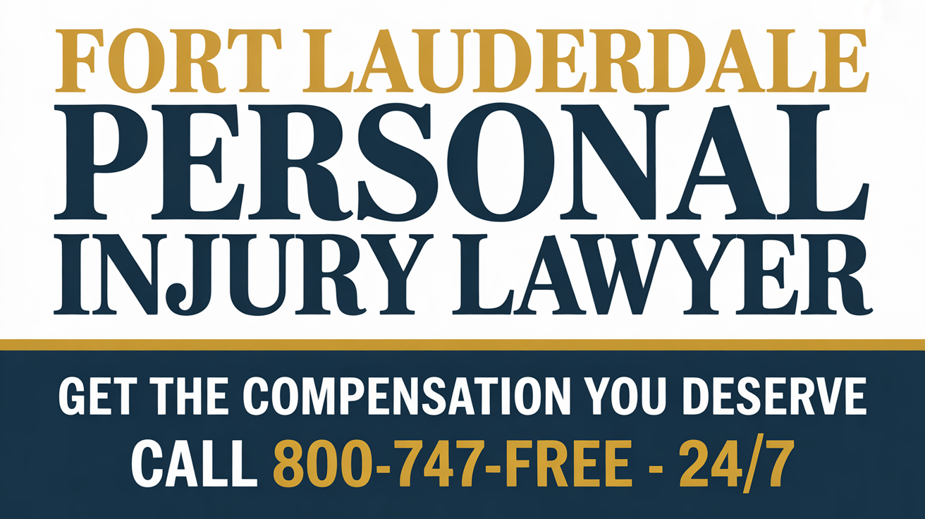 Fort Lauderdale Personal Injury Lawyer