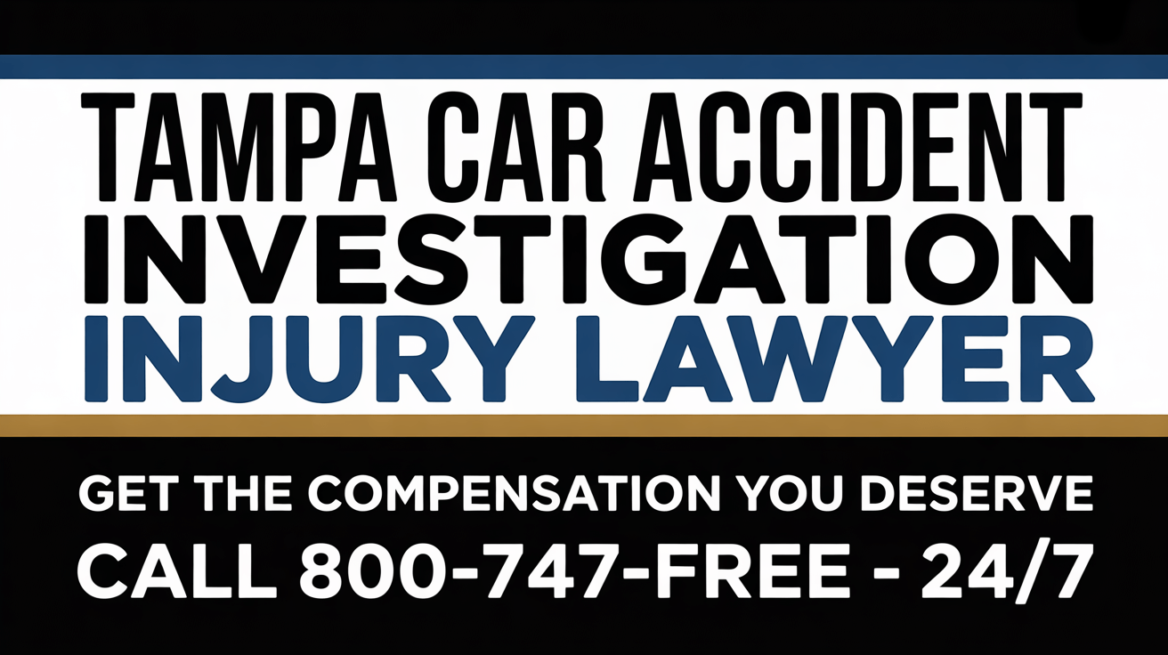 Tampa Car Accident Investigation Injury Lawyer