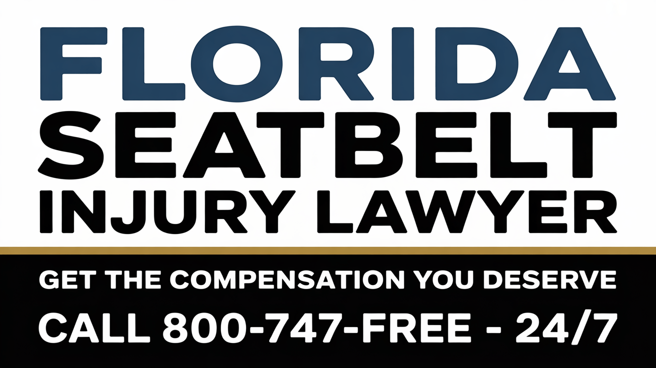 Florida Seatbelt Injury Lawyer