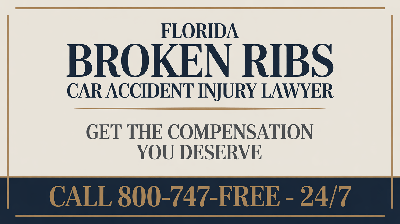 Florida Broken Ribs Car Accident Injury Lawyer