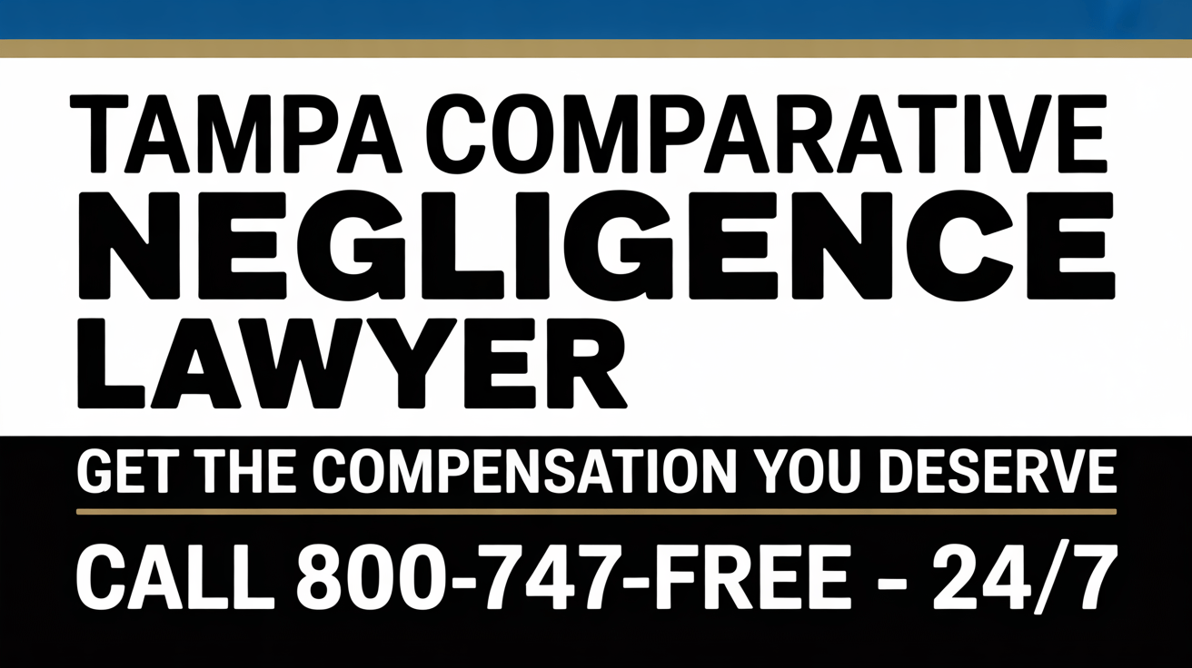 Tampa Comparative Negligence Injury Lawyer