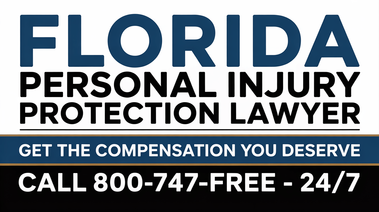 Florida Personal Injury Protection (PIP) Injury Lawyer