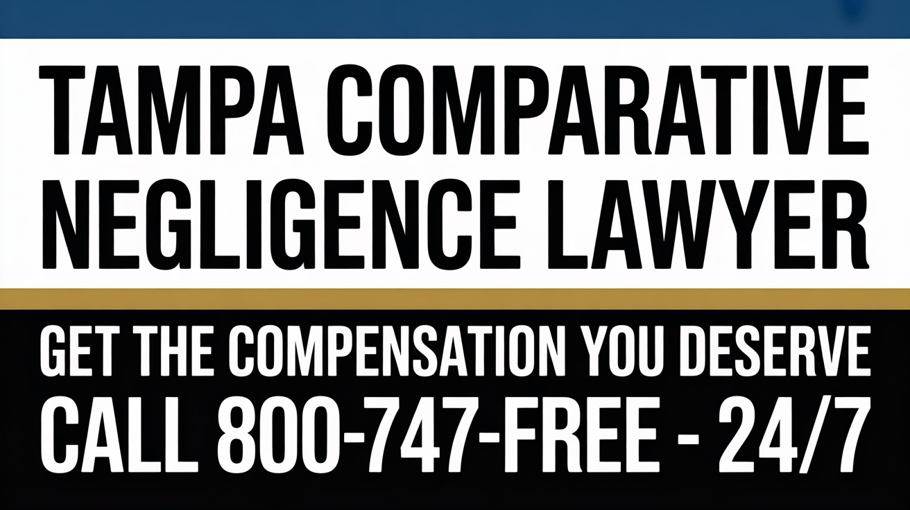Tampa Comparative Negligence Injury Lawyer