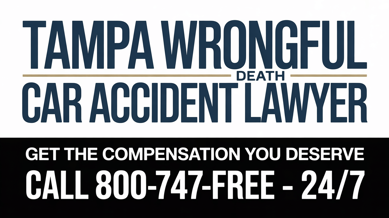 Abogado de lesiones por accidente automovilístico por muerte injusta en Tampa