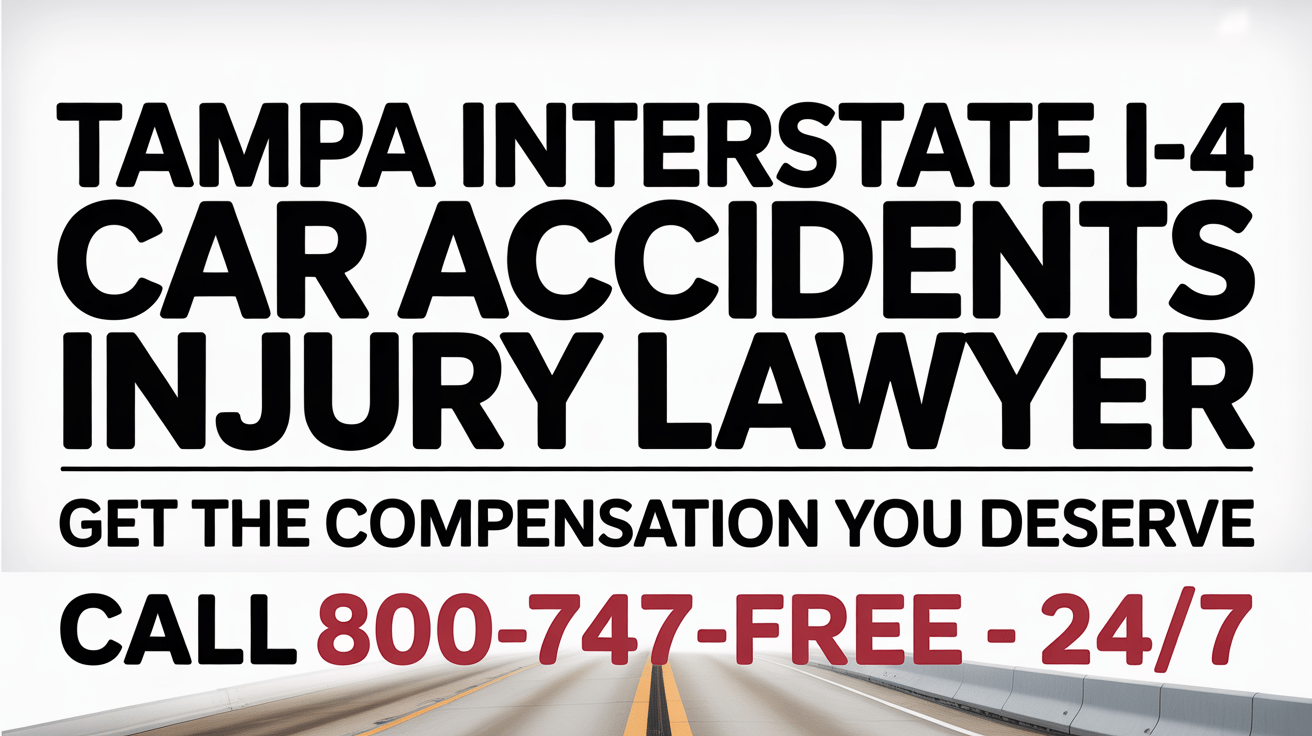 Tampa Interstate I-4 Car Accidents Injury Lawyer