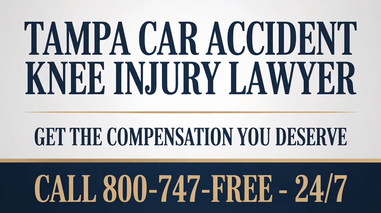 Tampa Car Accident Knee Injury Lawyer