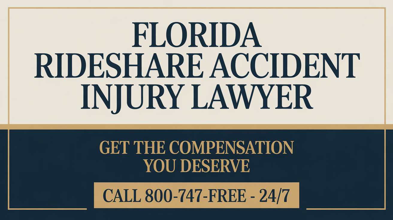 Abogado de Lesiones por Accidentes de Rideshare en Florida