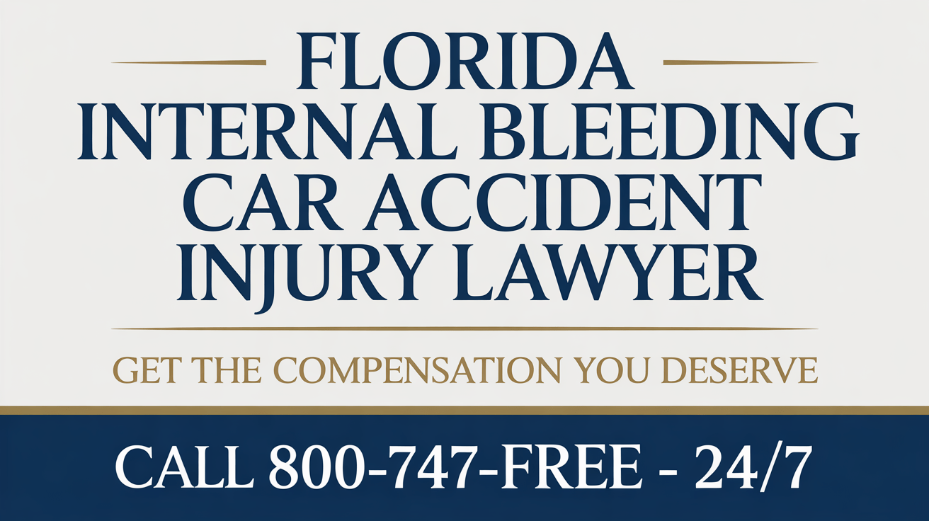 Florida Internal Bleeding Car Accident Injury Lawyer