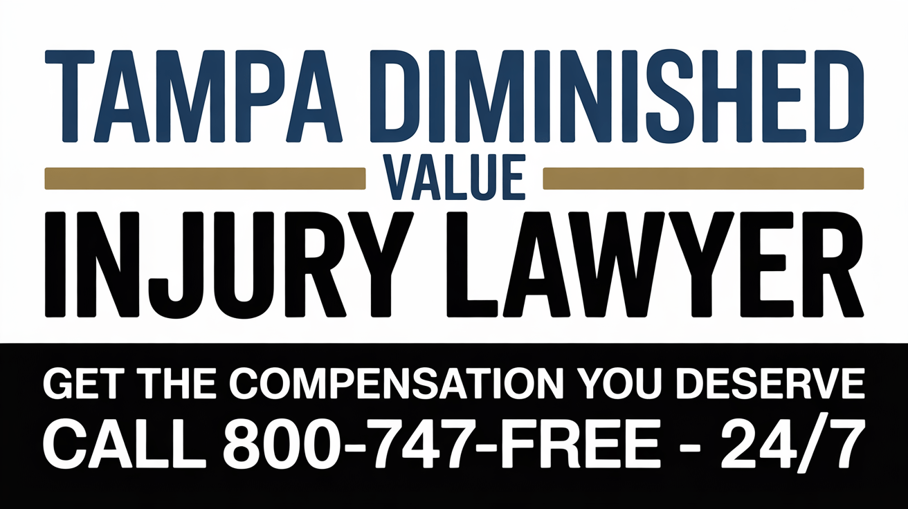 Abogado de Lesiones por Valor Disminuido en Tampa