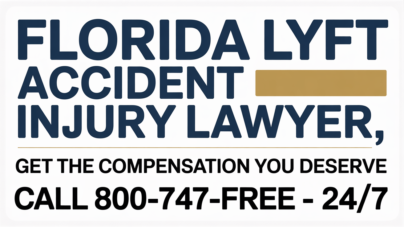 Florida Lyft Accident Injury Lawyer 